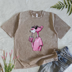 Футболка Pink Panther, колір бежевий