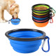 Силіконова складна тарілка для домашніх тварин 350мл