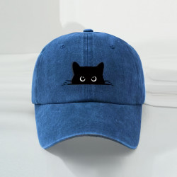 Кепка Black Little Cat, синя