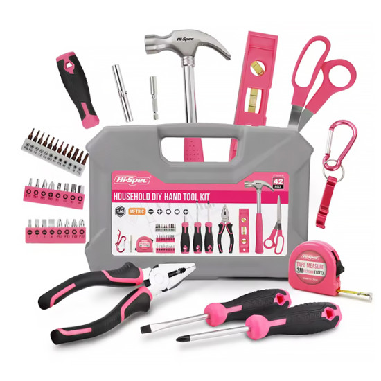 Набір інструментів жіночий, колір рожевий, розмір L