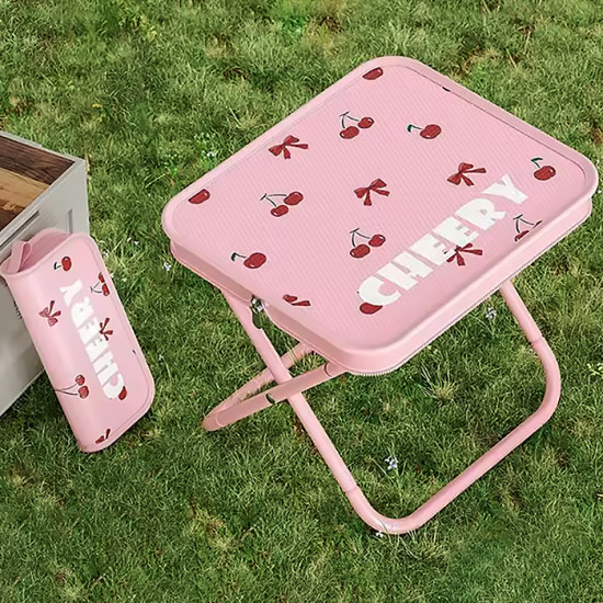Стілець розкладний рожевий Cherry Стілець розкладний рожевий Cherry