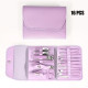 Набір для манікюру, колір фіолетовий