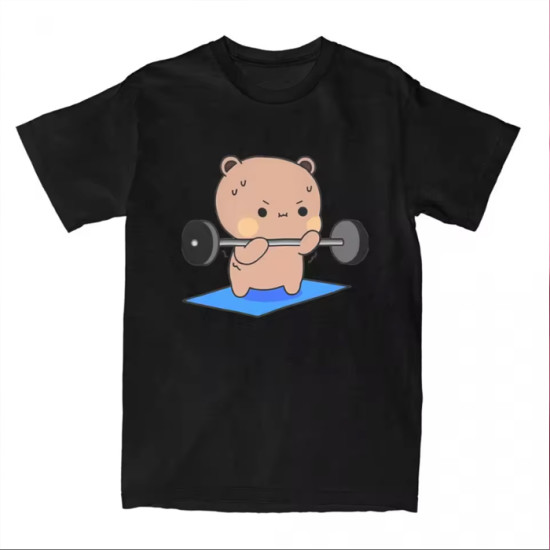 Футболка Teddy Bear Tired, чорна, розмір L Футболка Teddy Bear Tired, чорна, розмір L