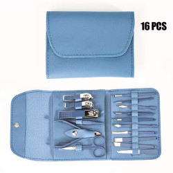 Набір для манікюру, колір синій