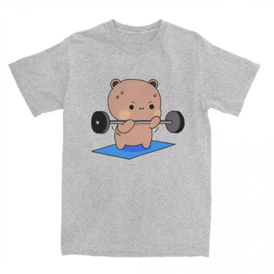 Футболка Teddy Bear Tired, сіра, розмір L Футболка Teddy Bear Tired, сіра, розмір L
