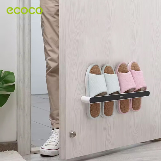Тримач настінний для капців Ecoco, чорний