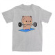 Футболка Teddy Bear Tired, сіра, розмір M Футболка Teddy Bear Tired, сіра, розмір M