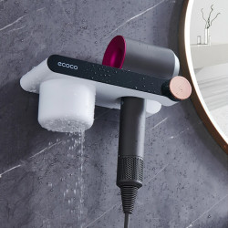 Тримач для фену та засобів гігієни Ecoco, чорний