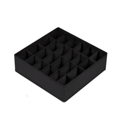 Органайзер для зберігання білизни та шкарпеток, колір чорний