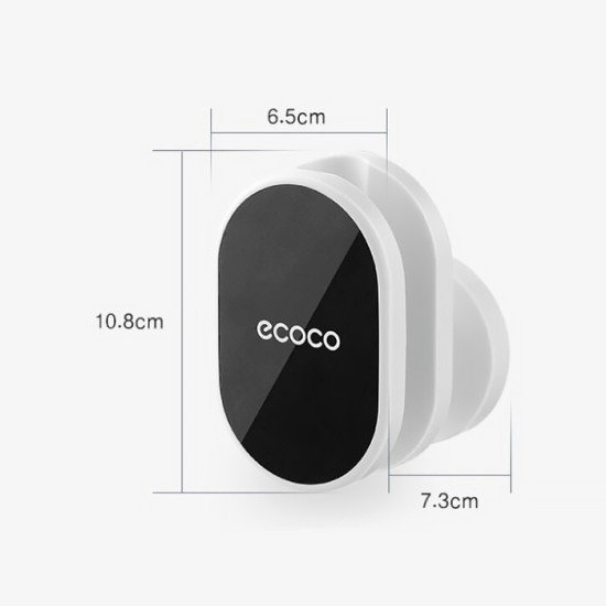 Тримач для душової насадки Ecoco. колір чорний