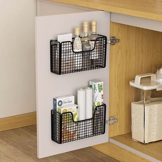 Полиця кухонна універсальна, колір чорний