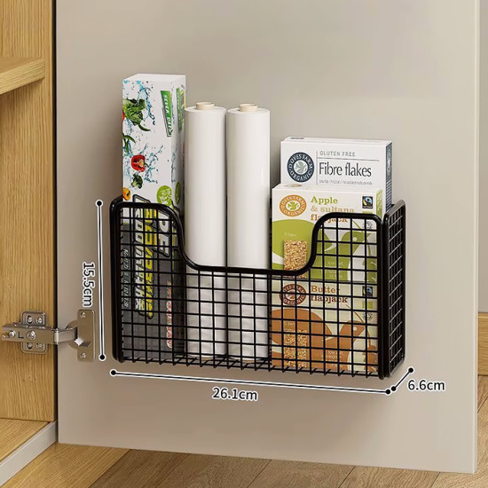 Полиця кухонна універсальна, колір чорний