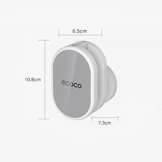 Тримач для душової насадки Ecoco. колір білий