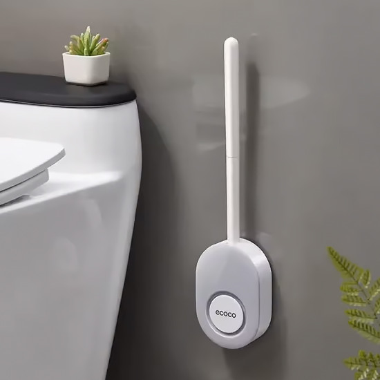 Тримач настінний з йоржиком Ecoco, сірий