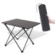 Стіл туристичний розкладний, чорний