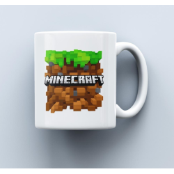Чашка з логотипом гри Minecraft 330 мл